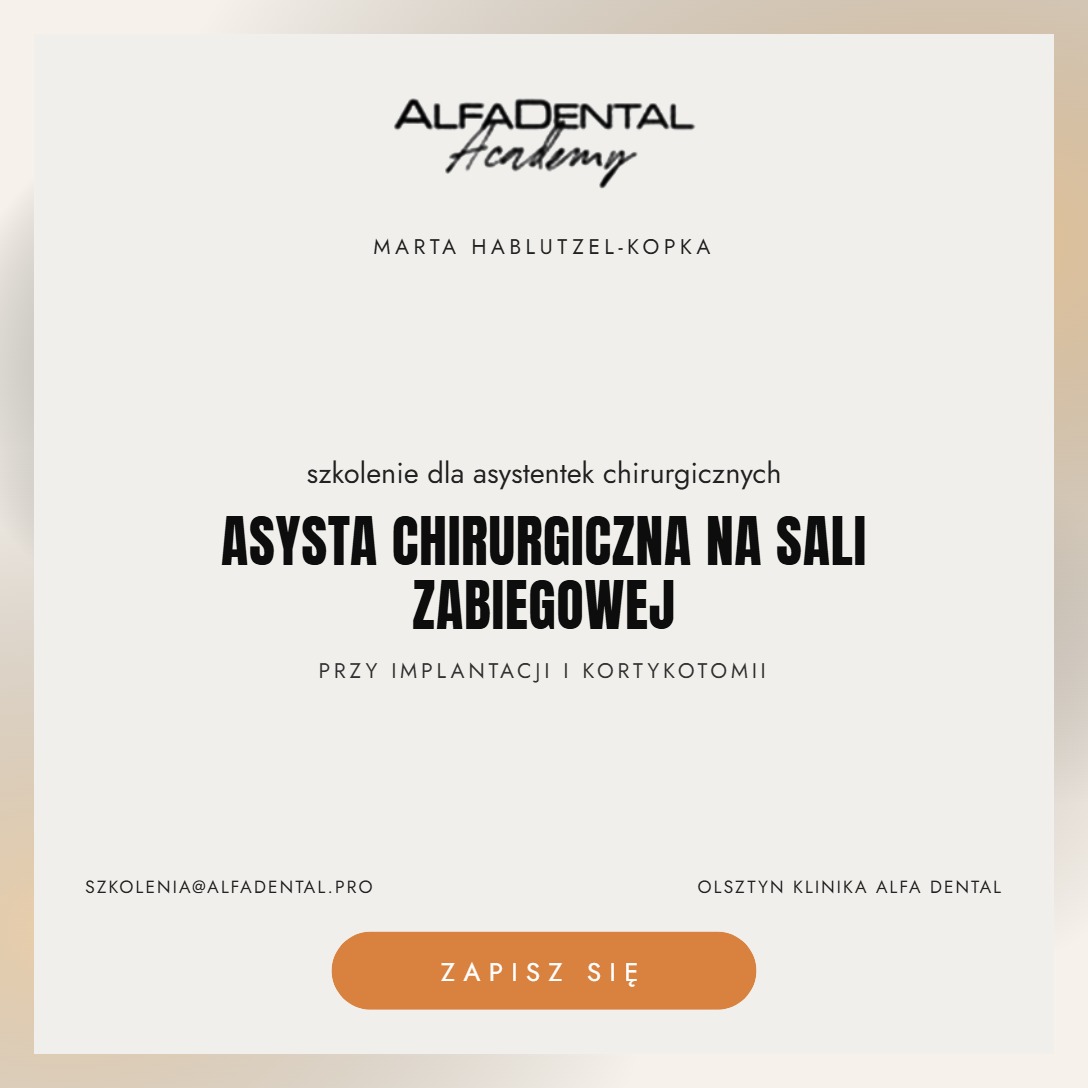 Asysta chirurgiczna na sali zabiegowej
